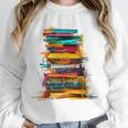 Books Painting Colorful Art Abstract Graphic Books Unisex Sweatshirt Books Painting Colorful Art Abstract Graphic Books Unisex Sweatshirt