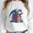 Bookworm Please I'm A Book Dragon Blue Dragon Unisex Sweatshirt
