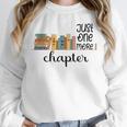 Bookworm Woman Reading Fiction Novels Library Book Store Unisex Sweatshirt