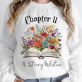 Chapter 11 Years Old 11th Birthday Wildflower Book Lover Unisex Sweatshirt Chapter 11 Years Old 11th Birthday Wildflower Book Lover Unisex Sweatshirt