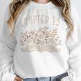 Chapter 13th Birthday Bookworm 13 Years Old For Book Lovers Unisex Sweatshirt