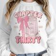Chapter Thirty Est 1995 Cute 30th Birthday Book Bow Coquette Unisex Sweatshirt Chapter Thirty Est 1995 Cute 30th Birthday Book Bow Coquette Unisex Sweatshirt
