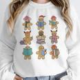 Christmas Library Gingerbread Man Books Lover Bookworm Unisex Sweatshirt Christmas Library Gingerbread Man Books Lover Bookworm Unisex Sweatshirt