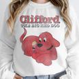 Clifford The Big Red Dog Clifford And Emily Book Cover Unisex Sweatshirt