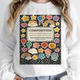 Composition Notebook Costume Teacher Matching Halloween Book Unisex Sweatshirt