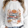 Cozy Autumn Books Fully Booked For Fall Books Pumpkin Unisex Sweatshirt Cozy Autumn Books Fully Booked For Fall Books Pumpkin Unisex Sweatshirt