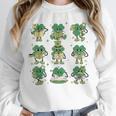 Cute Shamrock Reading Books St Patrick's Day Teacher Reading Unisex Sweatshirt Cute Shamrock Reading Books St Patrick's Day Teacher Reading Unisex Sweatshirt