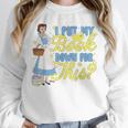 Disney Princess Belle I Put My Book Down For This Unisex Sweatshirt Disney Princess Belle I Put My Book Down For This Unisex Sweatshirt