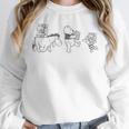 Disney Winnie The Pooh Eeyore Pooh & Piglet Carrying Books Unisex Sweatshirt