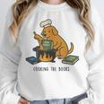 Dog Cooking The Books Unisex Sweatshirt