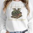 Easily Distracted By Books And Dragons Graphic Premium Unisex Sweatshirt