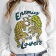 Enemies To Lovers Jaguar Tee Romance Book Plot Device Trope Unisex Sweatshirt Enemies To Lovers Jaguar Tee Romance Book Plot Device Trope Unisex Sweatshirt