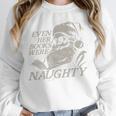 Even Her Books Were Naughty Santa Reading Christmas Unisex Sweatshirt Even Her Books Were Naughty Santa Reading Christmas Unisex Sweatshirt