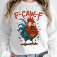 F-Caw-F Rooster F Awk F Chicken Coffee Romance Books Lover Unisex Sweatshirt F-Caw-F Rooster F Awk F Chicken Coffee Romance Books Lover Unisex Sweatshirt