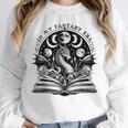 In My Fantasy Era Books Dragon & Moon Bookish Bookworm Unisex Sweatshirt In My Fantasy Era Books Dragon & Moon Bookish Bookworm Unisex Sweatshirt