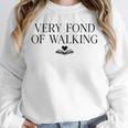 Very Fond Of Walking Book Lover Mom Walking Bookish Unisex Sweatshirt Very Fond Of Walking Book Lover Mom Walking Bookish Unisex Sweatshirt