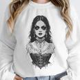 Gothic Goth Girl Woman Movie Book Art Unisex Sweatshirt