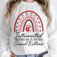 Introverted But Willing To Discuss Serial Killers True Crime Unisex Sweatshirt Introverted But Willing To Discuss Serial Killers True Crime Unisex Sweatshirt