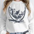 Italian Greyhound Whippet Dog Reading Book Hammock Iggy Mom Unisex Sweatshirt