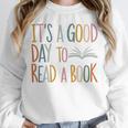 It’s a Good Day To Read a Book Lovers Library Reading Women Unisex Sweatshirt