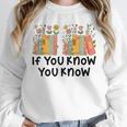 If You Know You Know 6 7 Reading Books Merry Christmas Unisex Sweatshirt If You Know You Know 6 7 Reading Books Merry Christmas Unisex Sweatshirt