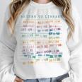 Library Card Vintage Book Due Date Bookish Rainbow Reading Unisex Sweatshirt Library Card Vintage Book Due Date Bookish Rainbow Reading Unisex Sweatshirt