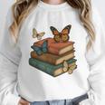 Life Is Better With Butterflies And Books Cute Butterfly Unisex Sweatshirt Life Is Better With Butterflies And Books Cute Butterfly Unisex Sweatshirt