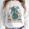 Magical Book Dragon Fantasy Reading Enthusiast Art Unisex Sweatshirt