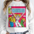 Marvel Universe Classic Dazzler Vintage Comic Book Cover Unisex Sweatshirt