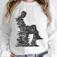 Men Pixel Art Geometric Book Human Drawing Graphic Men Unisex Sweatshirt