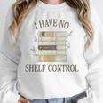 Minimalist Book Lover Pun Humor For Bookworms Librarians Art Premium Tri-Blend Unisex Sweatshirt