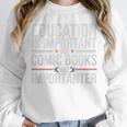 Who Needs Education Comic Books Are Importanter Premium Tri-Blend Unisex Sweatshirt