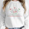 New Chapter Begins Retired 2026 Floral Book Retirement Women Unisex Sweatshirt