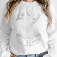 Novelty Universe Books Galaxy Adventure Drawing Women Men Unisex Sweatshirt