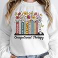 Occupational Therapy Wildflower Book OT Therapist Assistant Unisex Sweatshirt