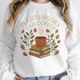 Plants Books And Coffee Nature Leaves Reading Book Lover Premium Tri-Blend Unisex Sweatshirt Plants Books And Coffee Nature Leaves Reading Book Lover Premium Tri-Blend Unisex Sweatshirt