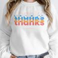 Polite Introvert Thanks But No Thanks Retro Graphic Unisex Sweatshirt Polite Introvert Thanks But No Thanks Retro Graphic Unisex Sweatshirt