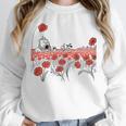 Poppy Field Wizard Of Oz Cowardly Brave Lion Book Unisex Sweatshirt