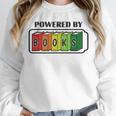 Powered By Books Bookworm Librarian Reading Unisex Sweatshirt