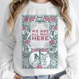 Puddin Threads Cheshire Cat Alice In Wonderland Vintage Book Adults Small Short Sleeve Classic Fit Unisex Sweatshirt Puddin Threads Cheshire Cat Alice In Wonderland Vintage Book Adults Small Short Sleeve Classic Fit Unisex Sweatshirt