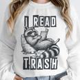 Racoon Reading Spicy Smutty Book Booktok I Read Trashy Books Unisex Sweatshirt Racoon Reading Spicy Smutty Book Booktok I Read Trashy Books Unisex Sweatshirt
