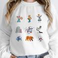 Read Book Characters I Can Do Hard Things Back To School Unisex Sweatshirt Read Book Characters I Can Do Hard Things Back To School Unisex Sweatshirt
