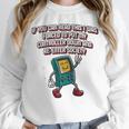 If You Can Read This Gamer Humor Gaming Introvert Raglan Baseball Tee Unisex Sweatshirt