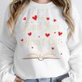 Read Your Heart Out Valentines Day Book And Reading Lovers Unisex Sweatshirt Read Your Heart Out Valentines Day Book And Reading Lovers Unisex Sweatshirt