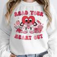 Read Your Heart Out Valentines Day Teachers Book Lovers Unisex Sweatshirt Read Your Heart Out Valentines Day Teachers Book Lovers Unisex Sweatshirt