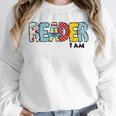 Reader I Am Bookworm Librarian I Heart Read Book Lover Unisex Sweatshirt Reader I Am Bookworm Librarian I Heart Read Book Lover Unisex Sweatshirt