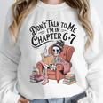 Reading 67 Six Seven Meme English Teacher Book Lover Unisex Sweatshirt
