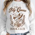 Reading Book Lover Bookish Librarian Silly Goose Book Club Unisex Sweatshirt