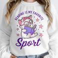 Reading Is My Favorite Sport Saying Quote Book Lovers Unisex Sweatshirt Reading Is My Favorite Sport Saying Quote Book Lovers Unisex Sweatshirt