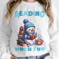 Reading Is Snow Much Fun Christmas Xmas Book Reading Unisex Sweatshirt Reading Is Snow Much Fun Christmas Xmas Book Reading Unisex Sweatshirt